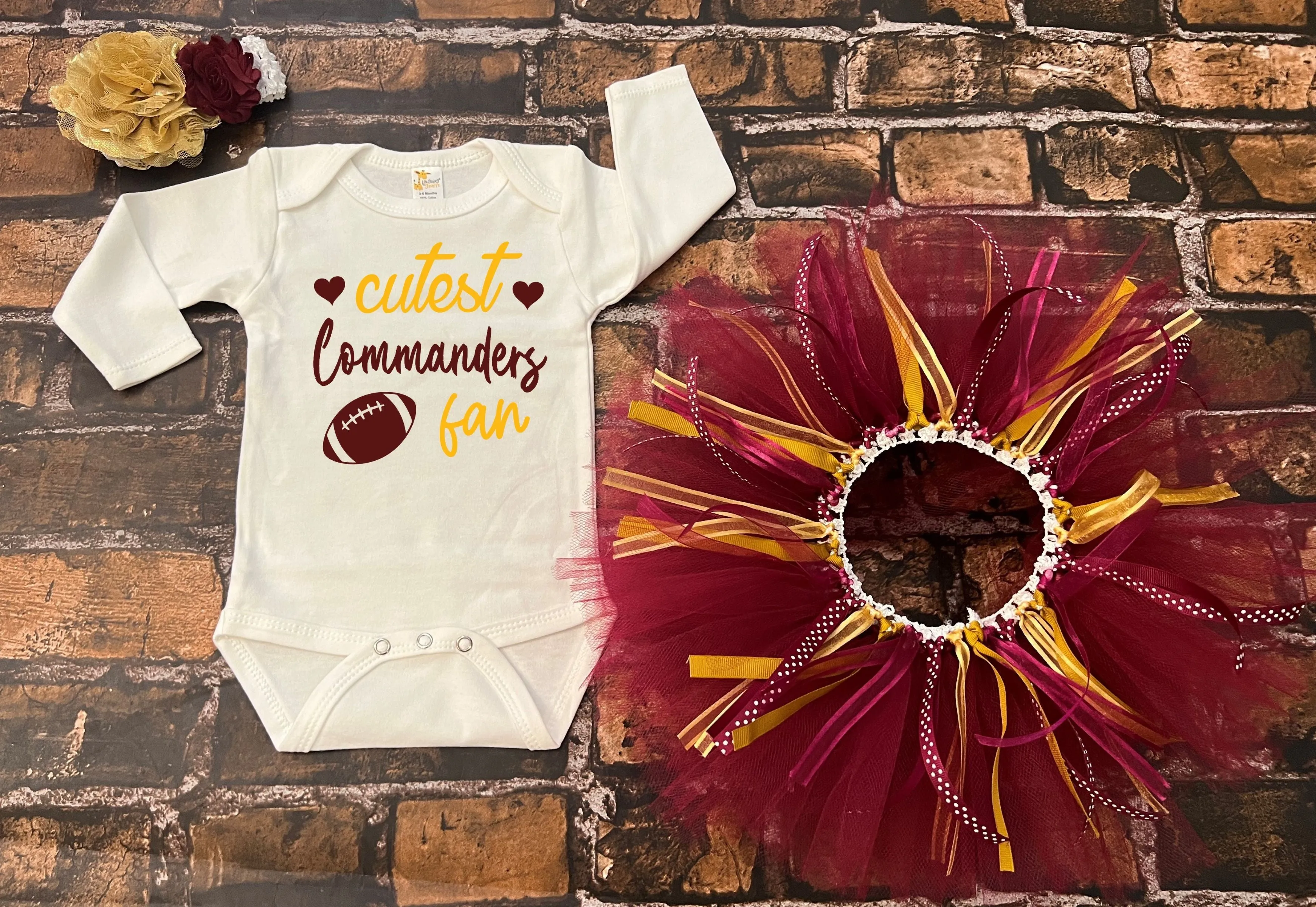 Washington Football Baby Outfit